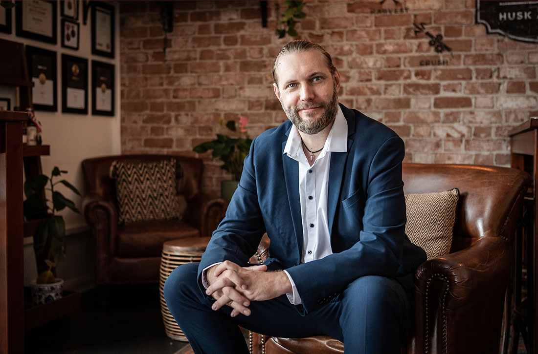 Founder portrait — Gold Coast corporate & personal brand photographer, Brand Focus Photography