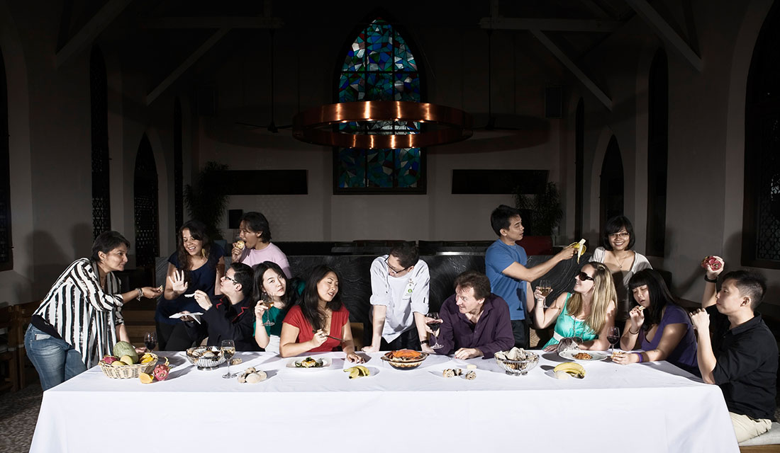 Creative group portrait — Gold Coast corporate & personal brand photographer, Brand Focus Photography