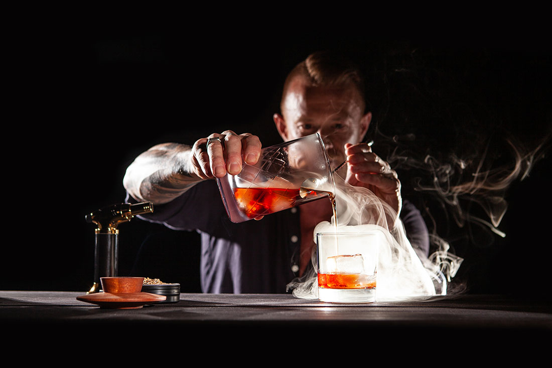 Barman portrait — Gold Coast corporate & personal brand photographer, Brand Focus Photography