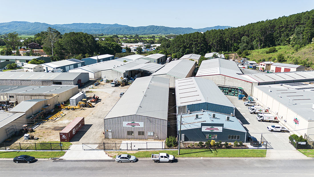 Aerial and drone industrial photography on the Gold Coast by Brand Focus Photography