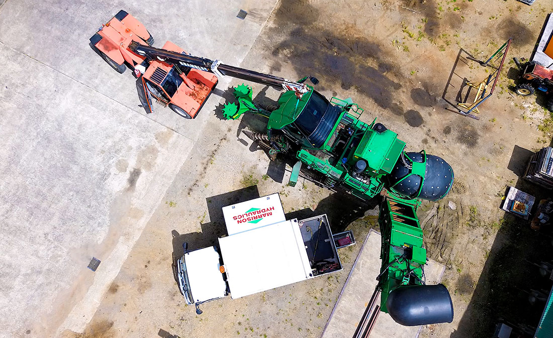Aerial and drone industrial photography on the Gold Coast by Brand Focus Photography